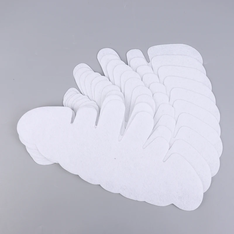 ZZ 10-teiliges Hut-Schweiß-Liner-Schutz, absorbierendes Pad, verhindert Flecken, Schutzbänder für Baseball, Golf, Kappe, Männer und Frauen – Detail 8