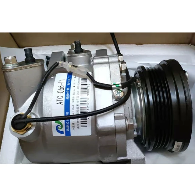 Compresor de aire acondicionado para Lifan Van, WXQ-080-CM1 de coche,  XK06-015-00027, 409248A0002, ATC-006-T1 - AliExpress