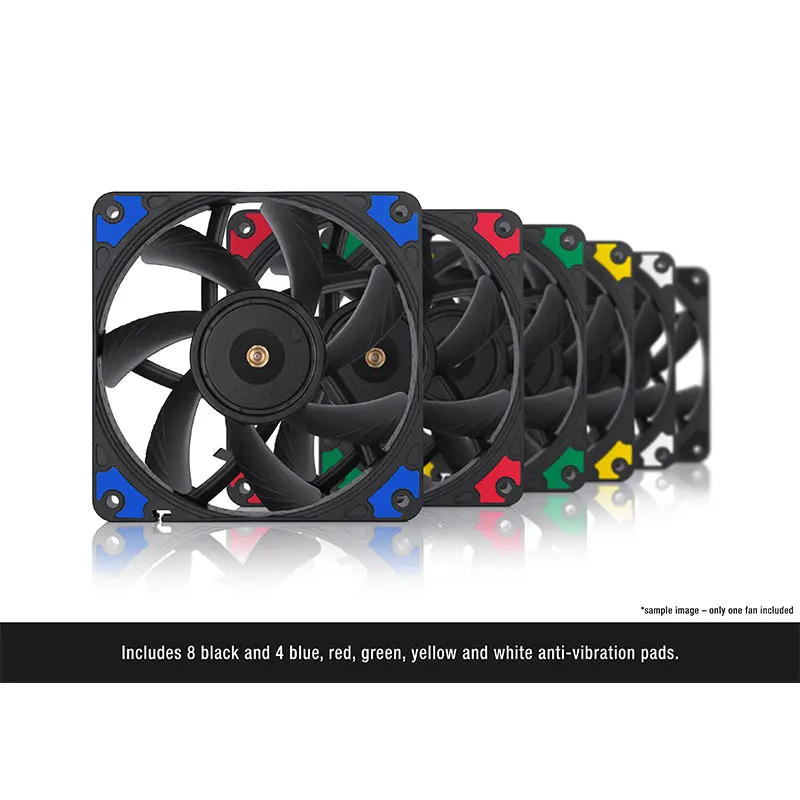 Noctua Nf-a12x15 Pwm Chromax.black.swap 120 mm Ultra-fino Caixa do Computador Ventilador de Refrigeração Silêncio Controle de Temperatura Cpu Ventilador do Radiador - Imagem 4