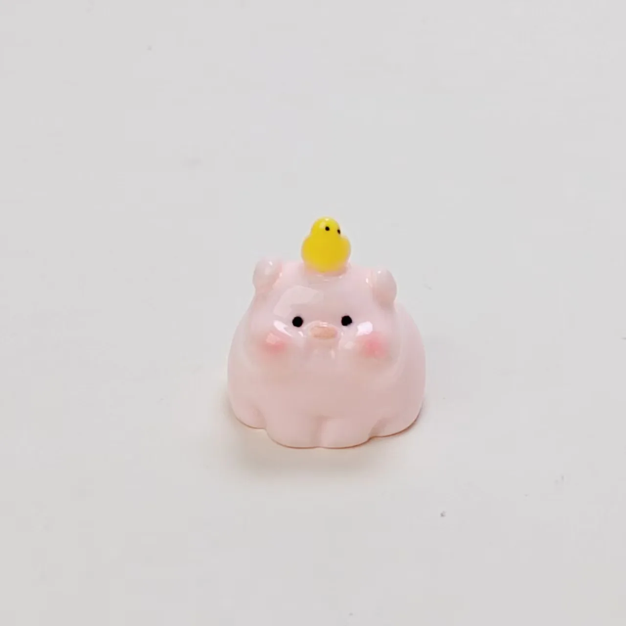 6pcs 귀여운 돼지 자동차 대시 보드 장식 핑크 Pigscar 대시 장식 홈 자동차 도어 후면보기 미러 장식 인테리어 액세서리