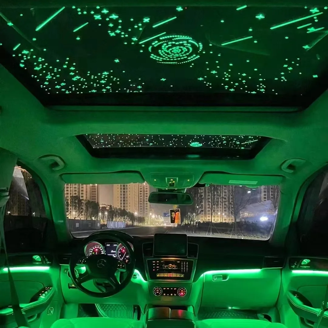 High Quality Universal Car Roof Star Light LED Interior Romantic Starry Sky Film Car Roof LED Lightscustom