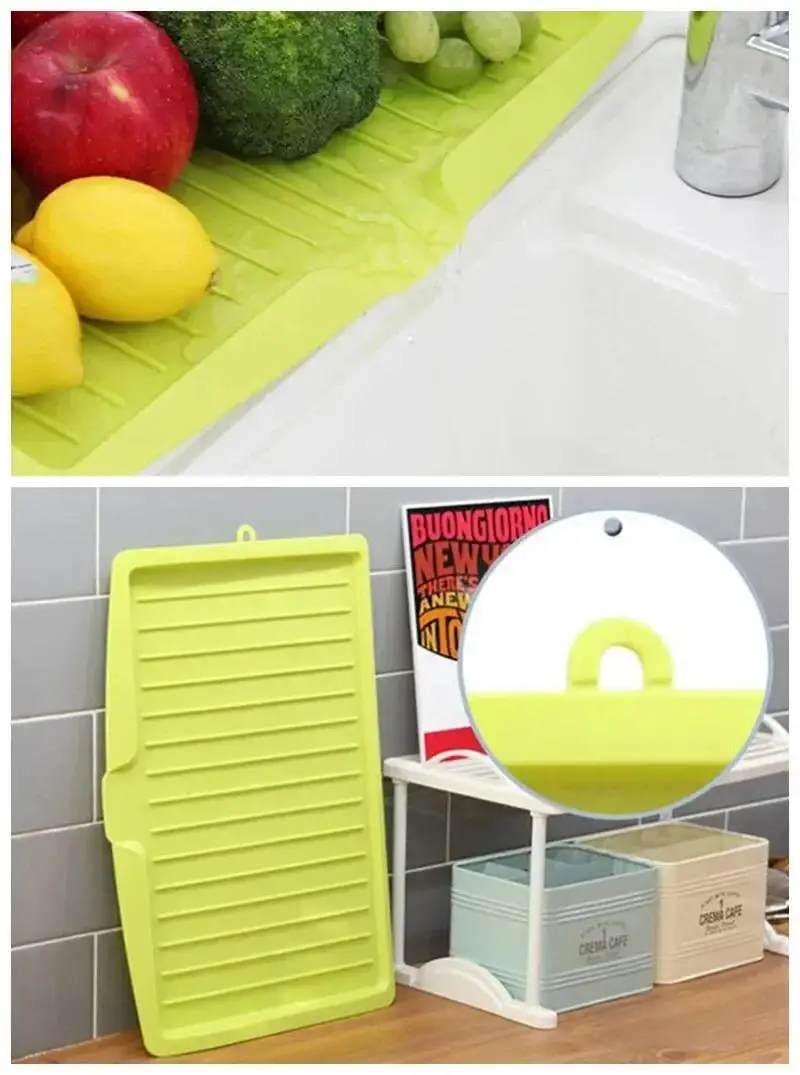 New Multifu Storage Tray Tea Household Plastic Fruit Tray Drainer Sink Clothes Rack Washing Display Classification Tray Storages