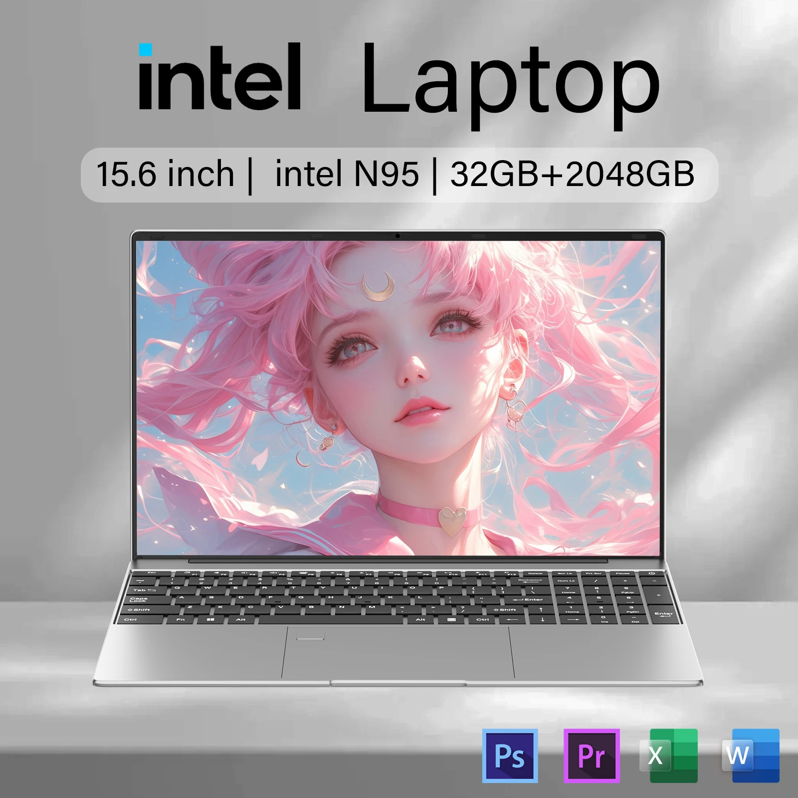 لابتوب 15.6 بوصة انتل برو 32GB RAM 2TB SSD