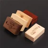 1pcs Free Laser Engraving Wooden Box With Sliding Top Storage Box for Necklace Ring Jewelry Or USB Free Printing Custom Wood Box 3