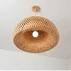 Hot Sale Decor Wooden Lamp Bar Cafe Festival Hotel Lantern Decoration Rattan Bamboo Woven Camping Craft Table Decor Lamp 5