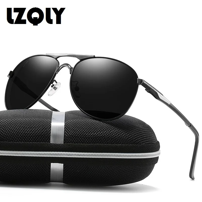 Classic Men And Women Polarized Sunglasses Fashion Metal Pilot Driving Fishing UV400 Eyeglasses polarized sunglasses