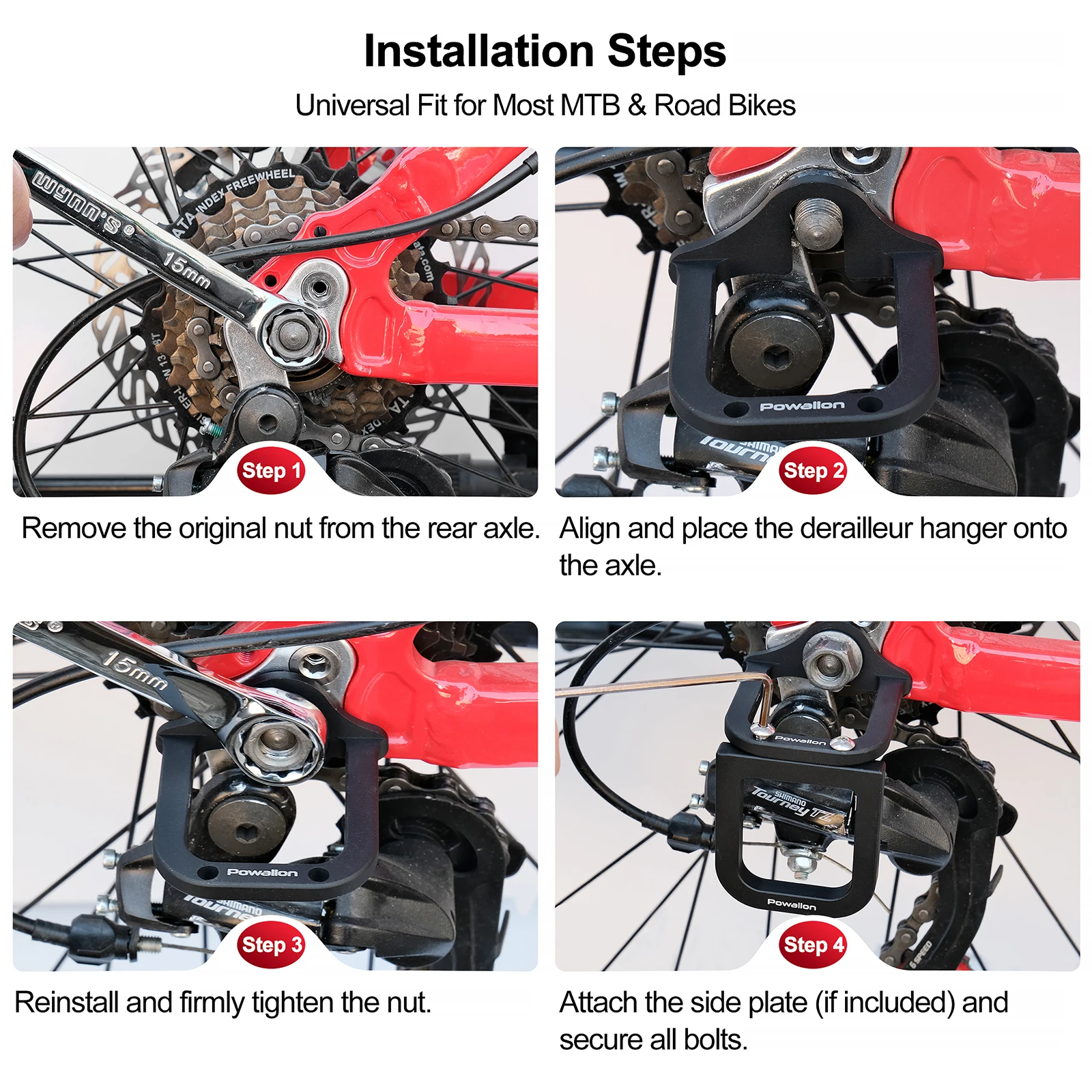 자전거 리어 디레일러 보호대, MTB 산악 도로 접이식 전기 자전거 체인 기어 가드 커버 자전거 액세서리 알루미늄