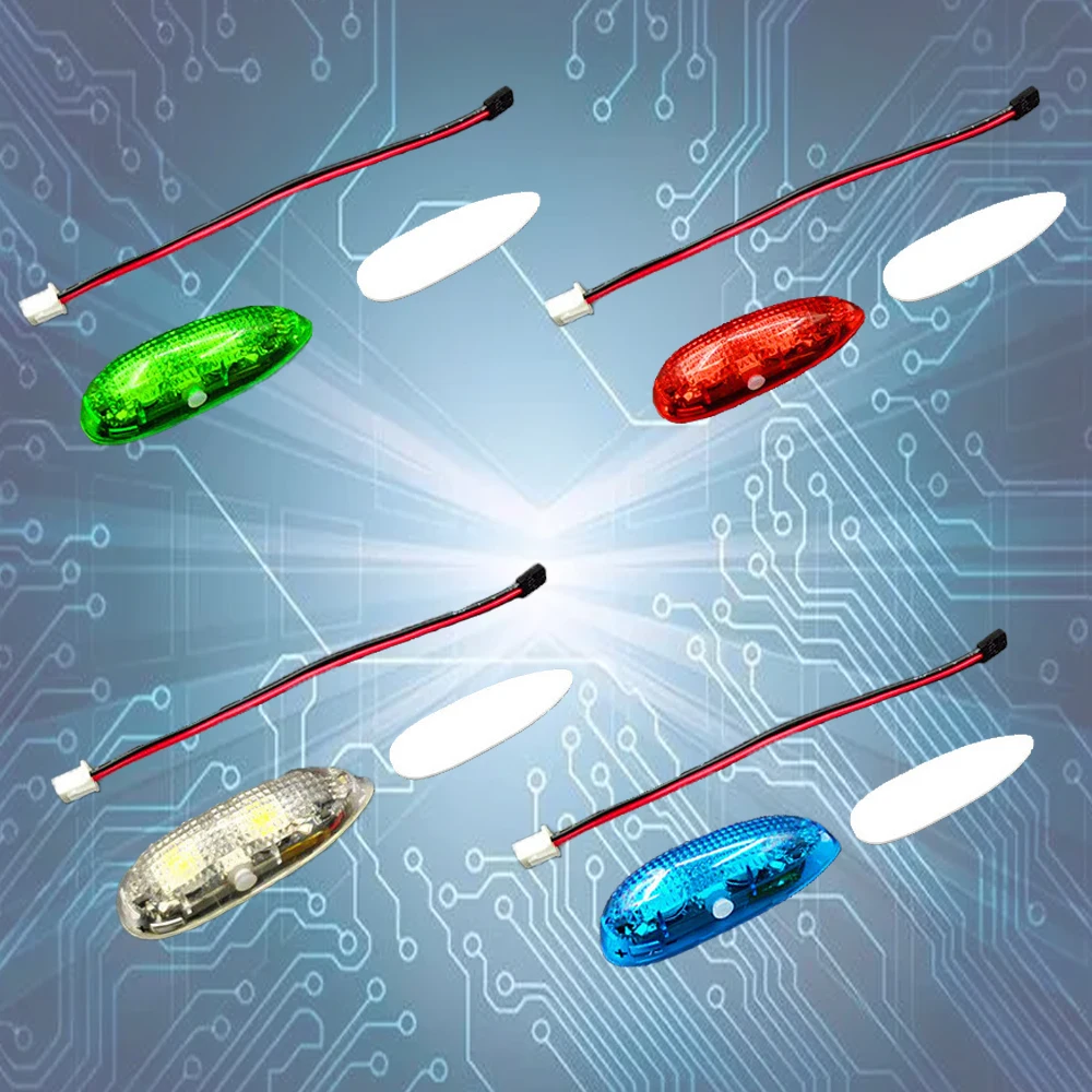 Rechargeable Wireless Navigation Light 1S 4 modes LED lights for RC Airplane Hobby Plane Drone Car Boat Toy Part rc navigation light