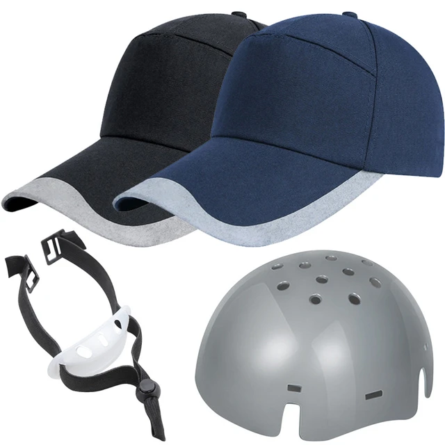Anti-Collision Safety Helmet Cap Breathable Lightweight Summer