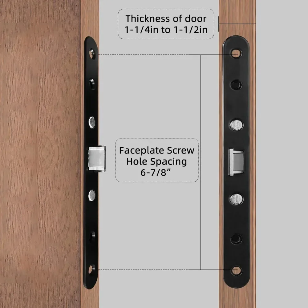 Door Lock Zinc Alloy Lock Body Storm Door 2 Piont Accessories For Storm Doors Handle Parts Hardware