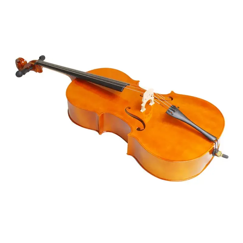 4/4 Wooden Cello Full Size Beginner Student Adult Grading Cello