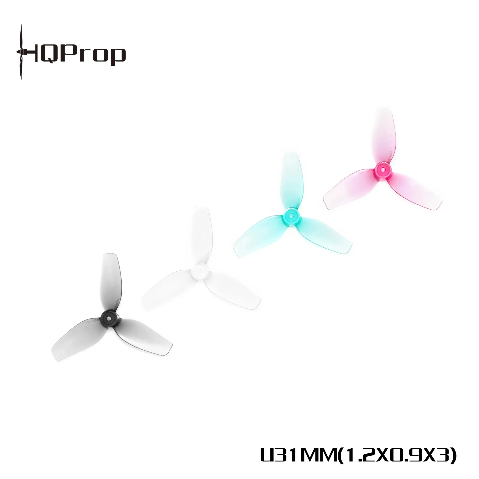 HQprop Ultralight Prop 1.2X0.9X3 31MM 1.2inch 1MM Shaft 3-Blade FPV Propeller CW CCW Mini Drone Accessories