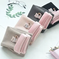 2024 Leggings Girls Velvet Pants Autumn Winter Kids Cotton Stretch Warm Trousers Baby Girls Pants 3