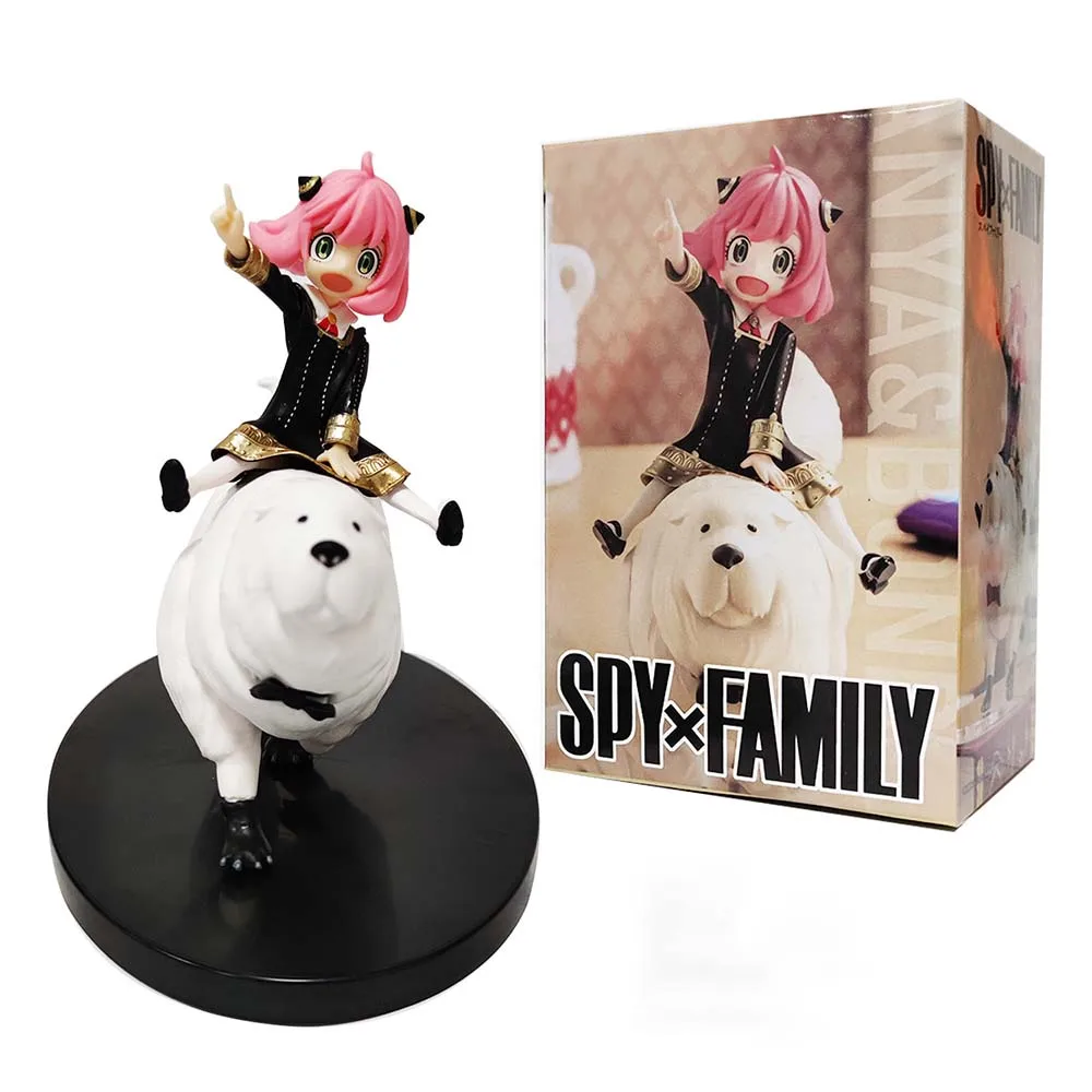 Kawaii Spy X Family Figures Anya Forger Action Figures Bond Forger Toys Pm  Anime Figure Pvc Model Ornaments Toy Gifts - AliExpress