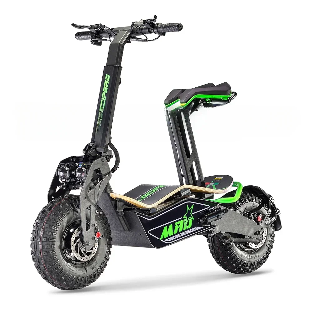 Apollo38Km Range Portable Good Quality Foldable MAD 1600w 12Ah Lithium Electric Scooter