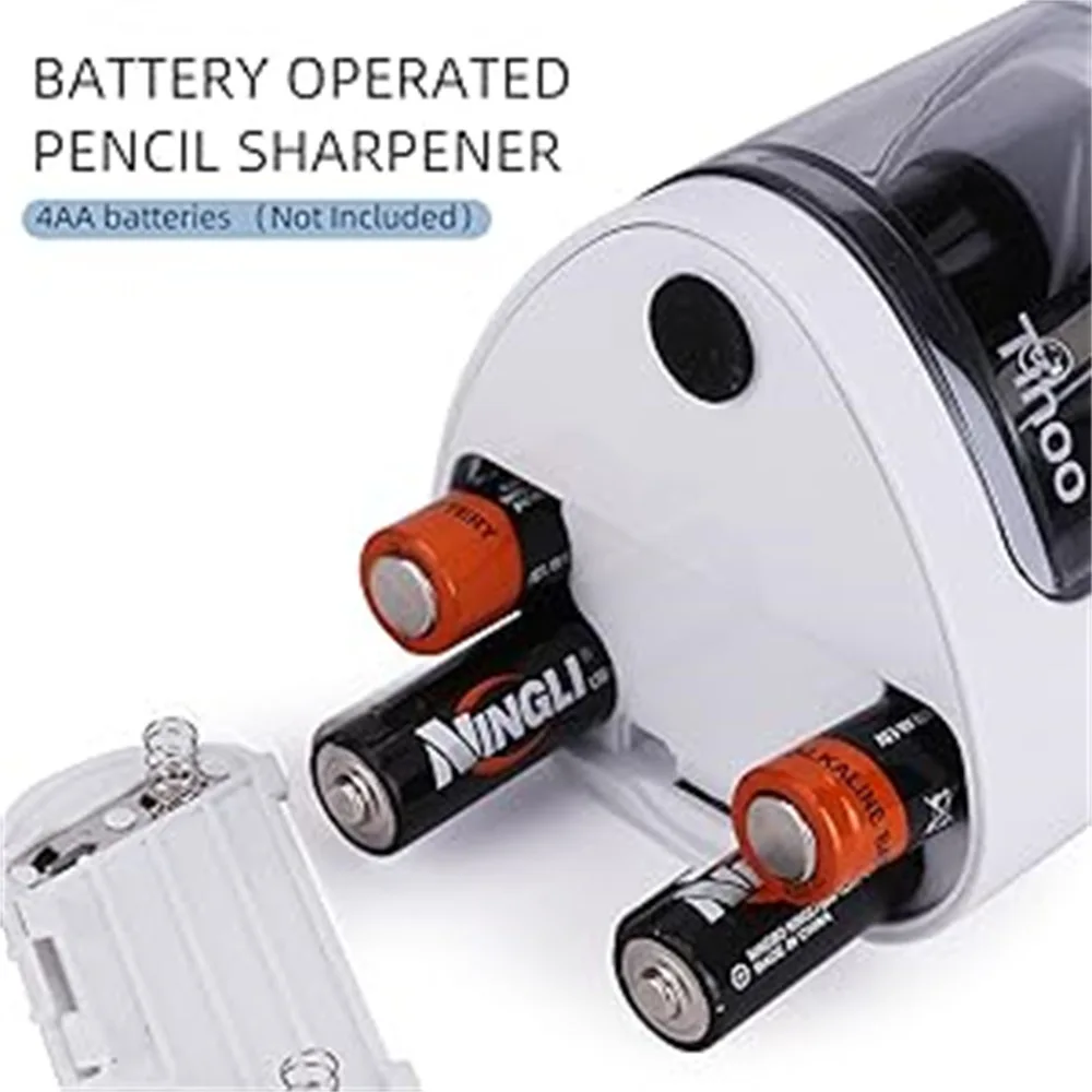 Electric Automatic Pencil Sharpener - Two-Hole Design for Home  Office