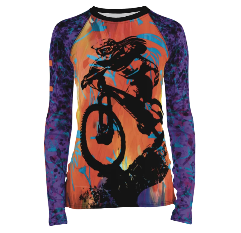 Women's Cycling Clothing mtb long sleeve shirt downhill jersey cycling shirt Motocross jersey Breathable sportswear T-shirts cycling shirt