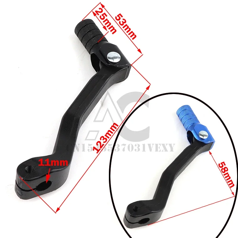 Motorcycle Gear Shift Pedal Lever For Kayo BOSUER BSE Apollo Xmotos ZongShen NC 250 300 450 CC Dirt Bike MX Motocross Enduro