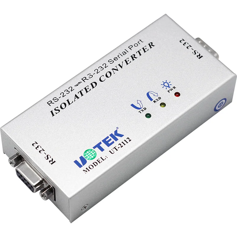 Uotek Industrial Grau Rs232 Bits de Sinal Completo Isolado Conversor Rs232 Adaptador Ut-2112 Conector Isolamento - Imagem 6