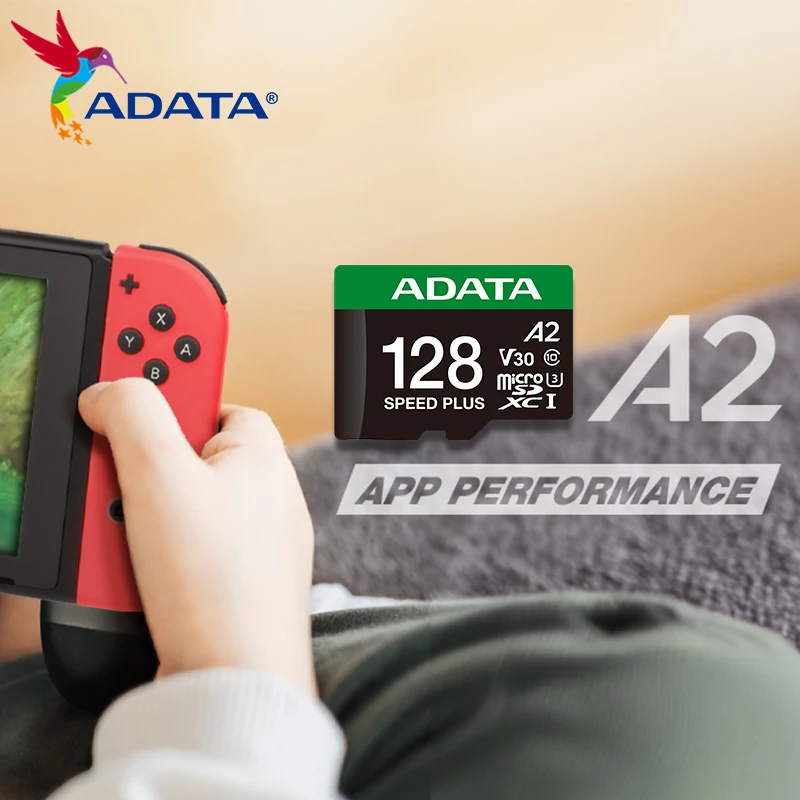 Scheda Di Memoria ADATA Speed Plus MicroSDXC 128GB + Adattatore – UHS-I U3, V30, 4K Ultra HD - 5