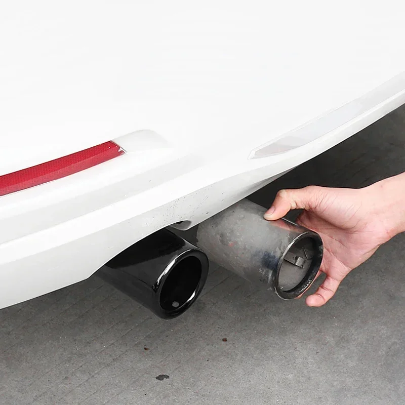 BMW 1 2 3 4 5 Series X1 3GT F20 F22 F30 F32 F34 F36 F10 F48 Car-Styling Rear Exhaust Pipe Cover Trim Frame Auto Accessories