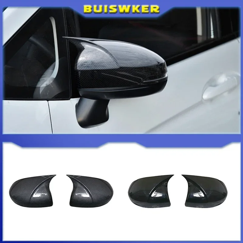 

Side Rearview Mirror Cap Wing Mirror Cover Fit For Honda Fit Jazz GK5 2014-2020 Car Accessories