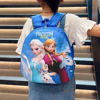 Disney Mickey Cartoon Children's Backpack Anime Frozen School Bag Spiderman Elsa Boy Girl Baby Backpack Cartoon Egg Shell Bags 5