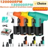 120000RPM/130000RPM Brushless Jet Fan High Power Turbofan Dust Blower Compressed Air Duster 3 Speed Blowing-suction Air Blower 1