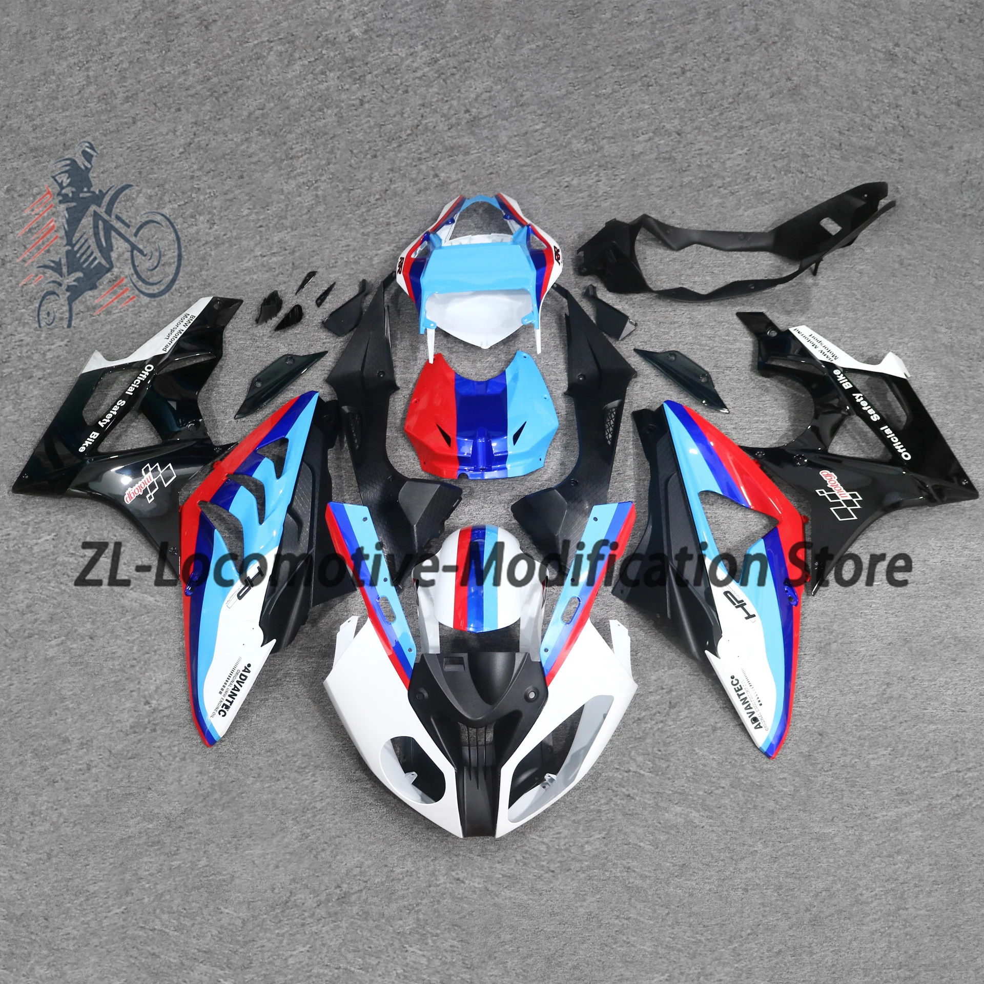 

Motorcycle Full Fairing Kit ABS Injection For BMW S1000RR 2012 2013 2014 Customizable Colors For BMW S1000 RR 2012 2013 2014