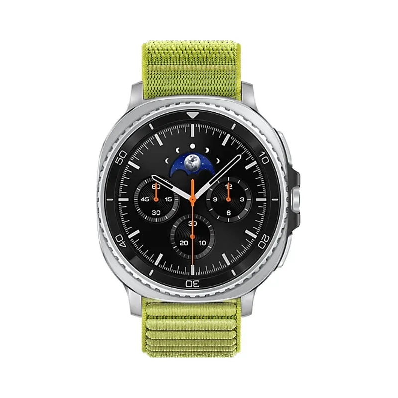 Geflochtenes Nylonarmband für Samsung Galaxy Watch 8 Classic 46 mm, offizielles Stoffarmband, Armband für Galaxy Watch 8 44 mm 40 mm Gürtel – Detail 6