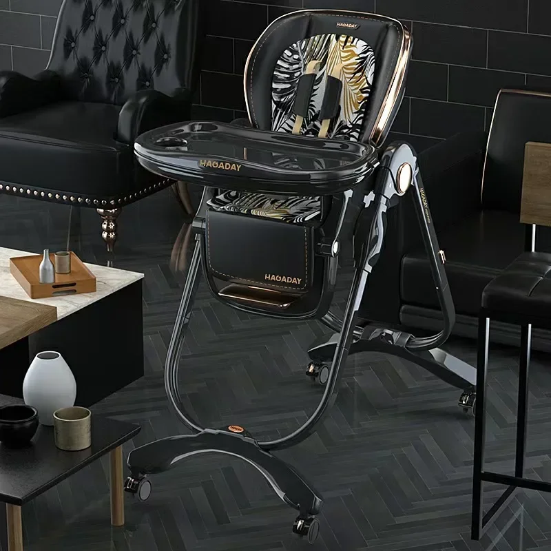 Home Furniture Children's Dining Chair Multi-functional Adjustable Baby Dining Chair Baby Portable Table and Chairs