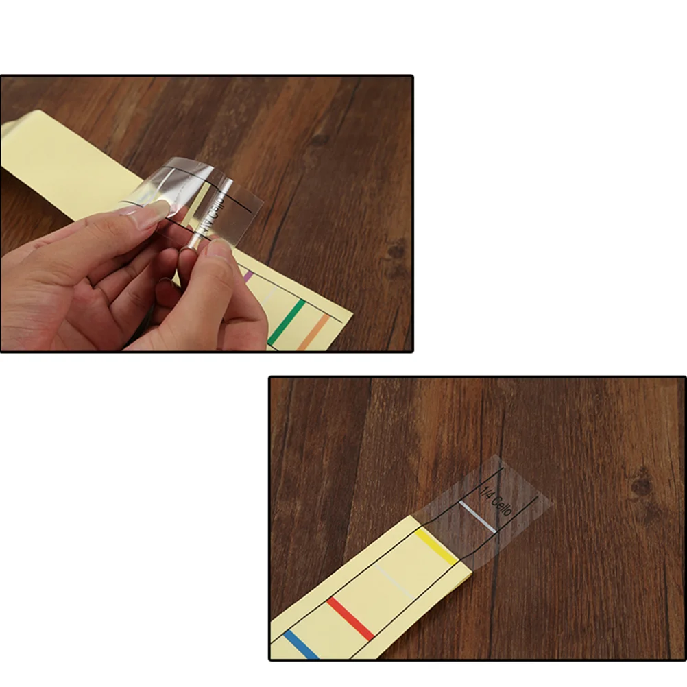 Cello Finger Sticker The Tape Nail Practical Label Fingerboard Labels Applique Adhesive Position Marker