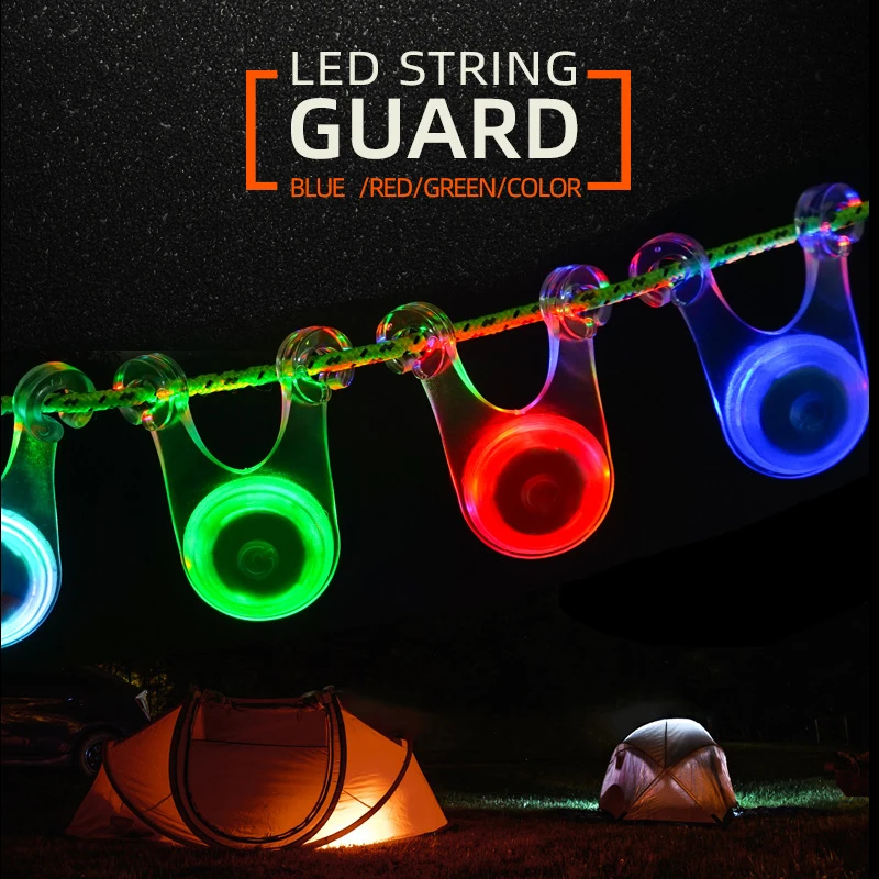 10 guirlandes lumineuses LED étanches pour tente camping pêche éclairage ambiance Shunmaii