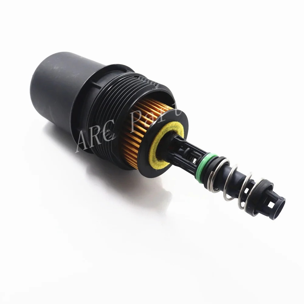 Oil Filter Housing Cap & Piece & Oil Cartridge Filter 06L115678 06L115401 for VW Passat B8 Tiguan Golf MK7 Jetta GTI A4 B9 A6 Q5