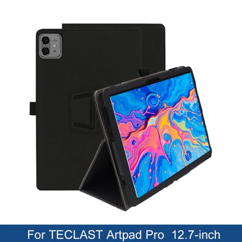 Two-fold stand Case Cover with Hand Strap Funda Case For TECLAST