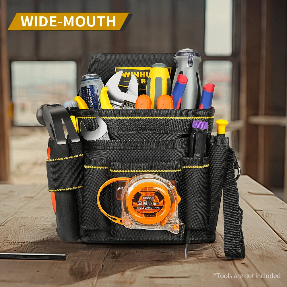 Electrician Tool Waist Bag - Durable, Portable, Multifunctional, Made of  Textile Materials, No Assembly Required, Battery-Free f - AliExpress, image size:1000x1000