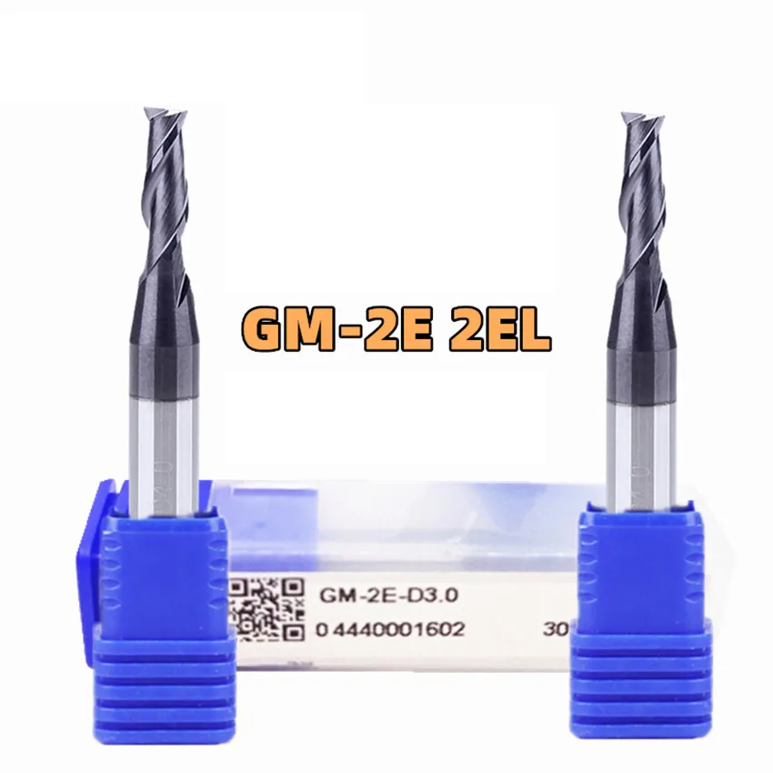 

ZCC.CT GM-2EL-D8.0 / GM-2EL-D10.0 / GM-2EL-D12.0 Two edge straight shank Lengthened end mill 10PCS/BOX