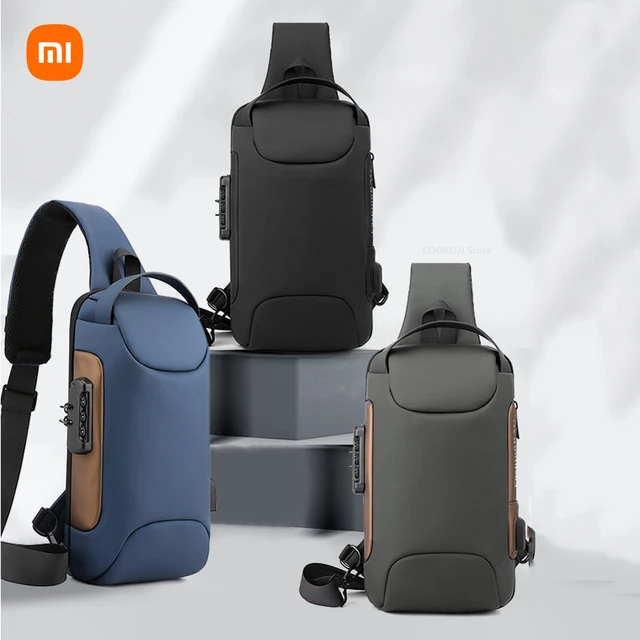 Original Xiaomi Backpack 4L Polyester Men Women Shoulder Chest