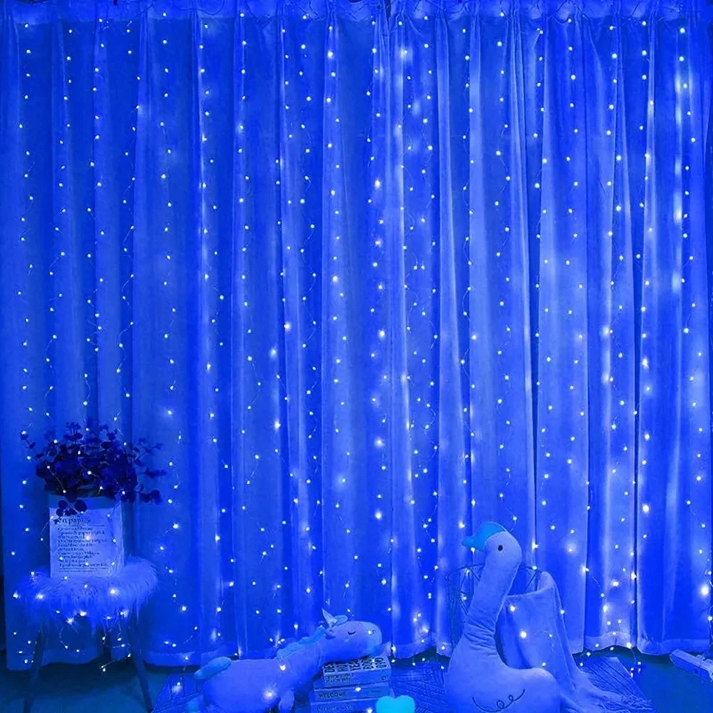 LED Curtain Fairy Lights for Festive Decoration and Ambiance