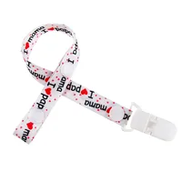 New 1Pc Baby Cute Pacifier Clip Dummy Holder Soother Chain Drop-resistant Buckle Strap 2