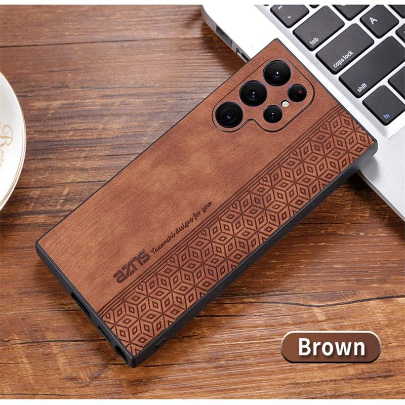 Leather Business Elite Shockproof Phone Case
