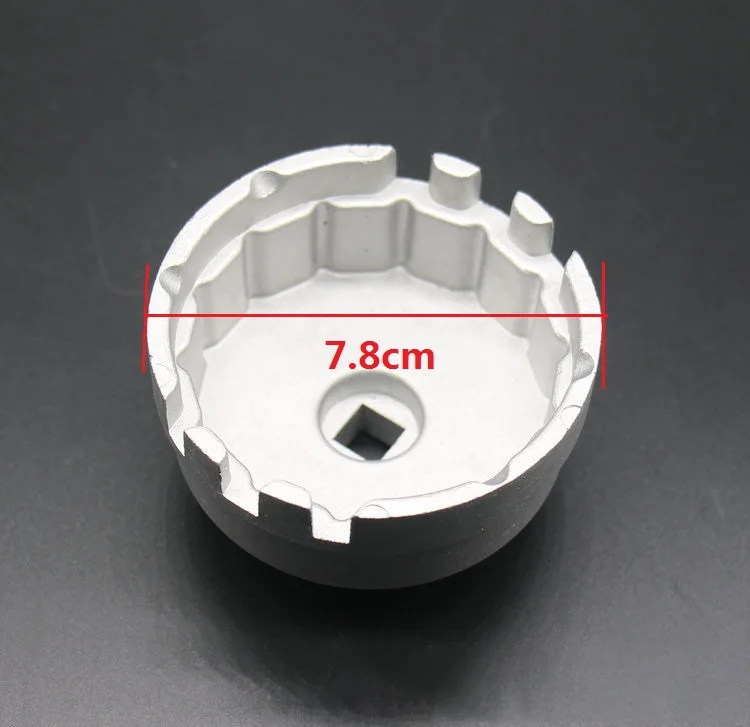 Oil Filter Wrench Car Oil Filter Professional Aluminum Car Oil Filter Wrench Hattype Wrench for Toyota Prius Corolla Rav4 Lexus Car Accessories Auto Repair Parts