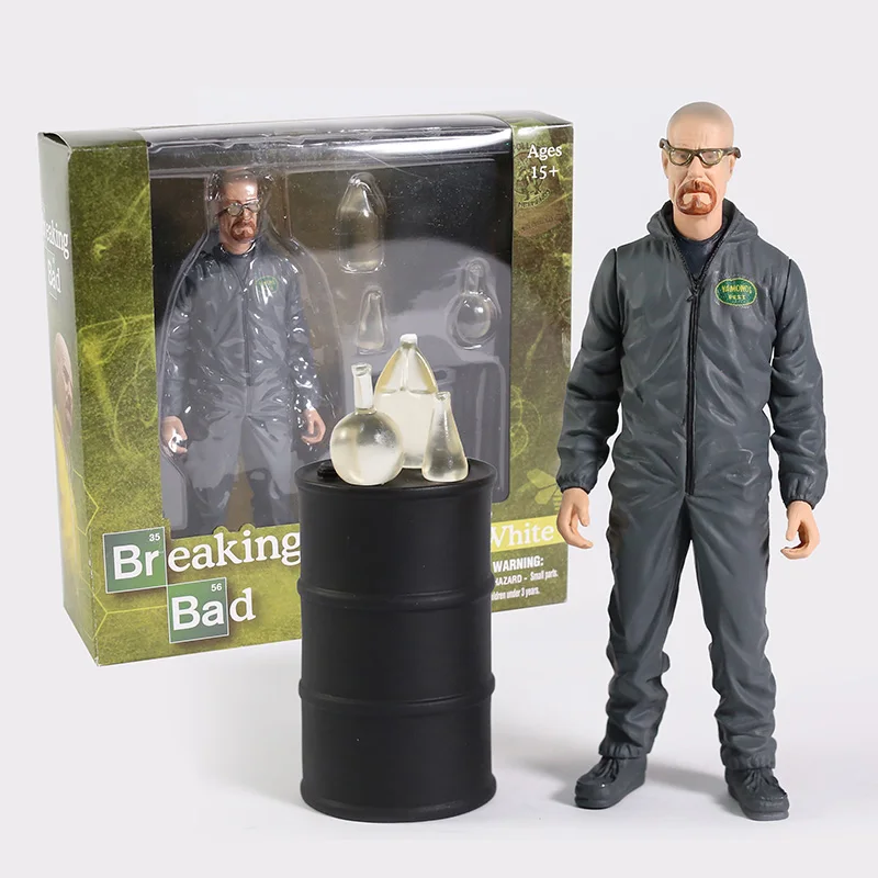 

New Mezco Breaking Bad Walter White 6" Action Figure Collectible Model Toys Gifts