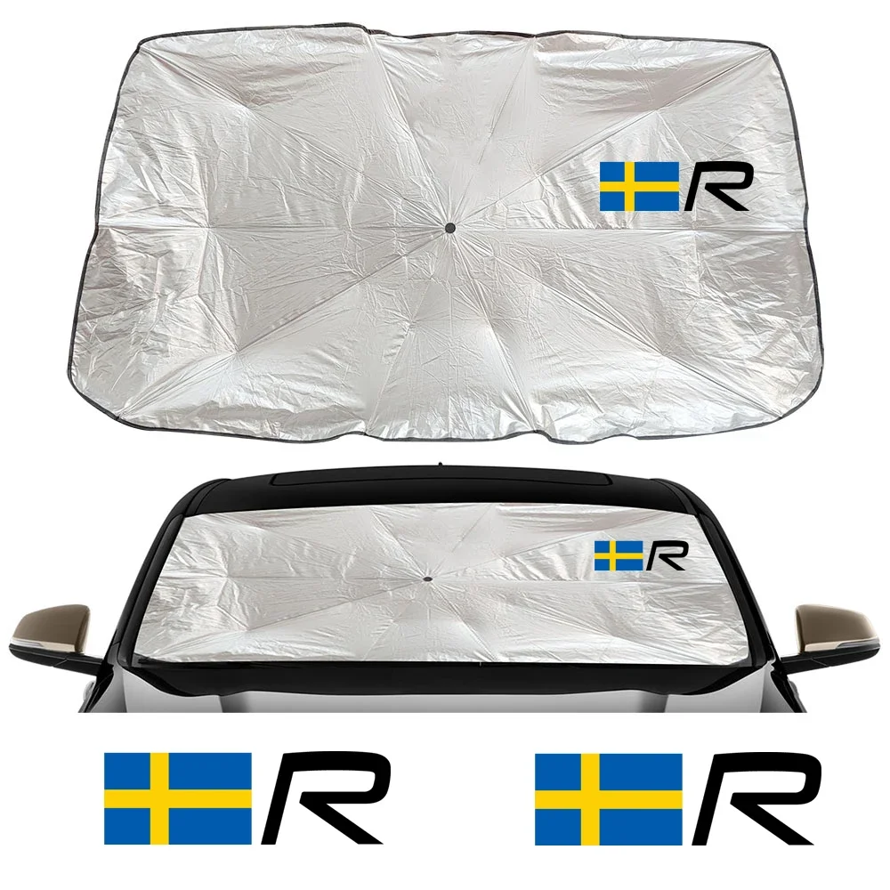 Car Sun Shade Protector Parasol For Volvo Rdesign XC30 XC40 740 850 S70 S60 S90 S80 C30 C70 V40 V50 V70 V90 XC70 XC60 XC90 S40