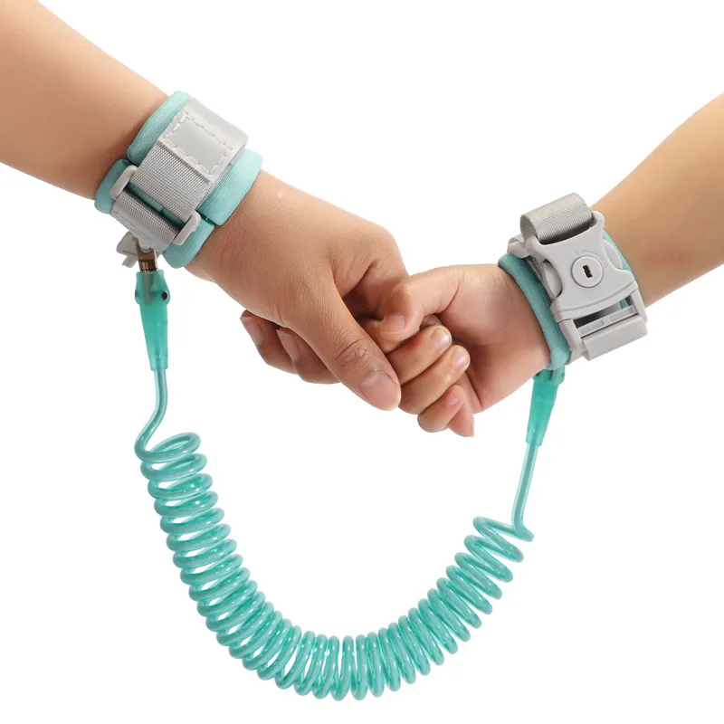 Child Safety Harness Leash Anti Lost Adjustable Wrist Link Traction Rope Wristband Belt for Toddler Butterfly baby harness baby loss prevention bracelet