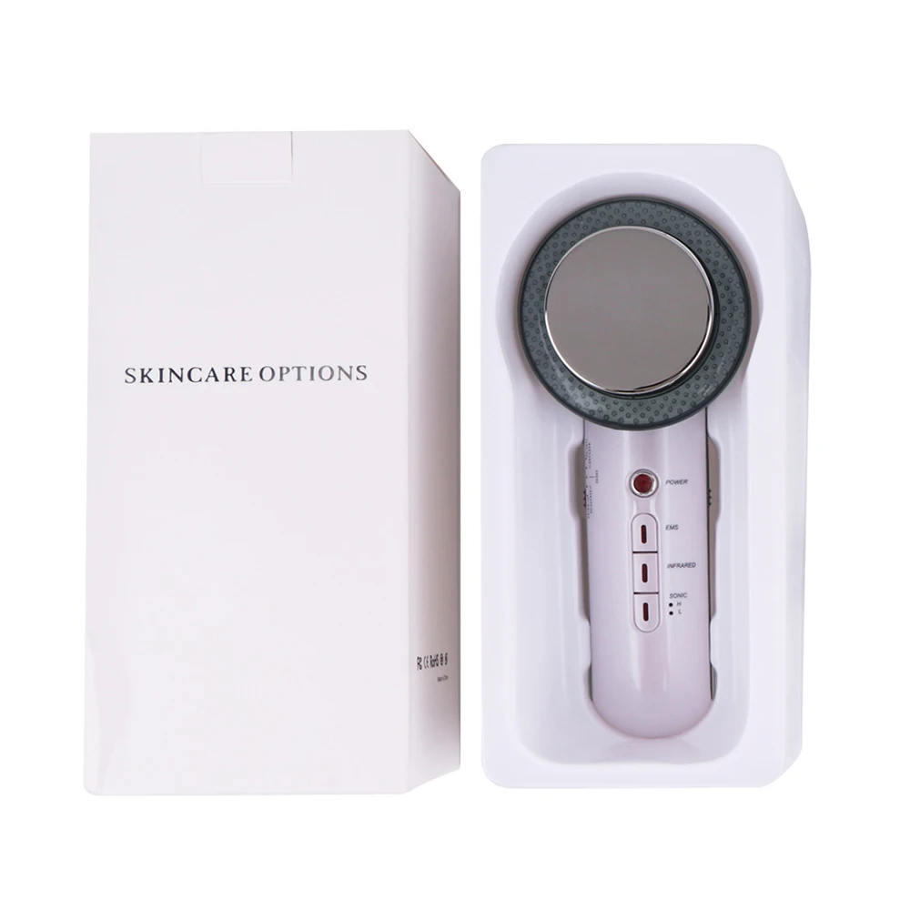 Ultrasound Cavitation EMS Fat Burner Body Slimming Massager Weight Loss Machine with Patch Lipo Anti Cellulite Galvanic Infrared 7