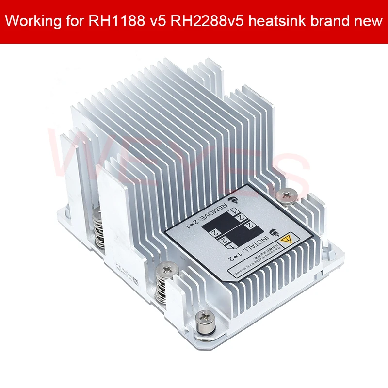 Bem Testado Dissipador de Calor 02312fnk Bc1m00cpusr Trabalhando para 2288hv5 2488v5 5288v5 Cpu Radiador para o Servidor Huawei Cooler