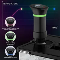 110V Sous Vide Cooker IPX7 Waterproof Vacuum Heater Immersion Circulator Slow Cooker with Digital Display Reservation Function 2