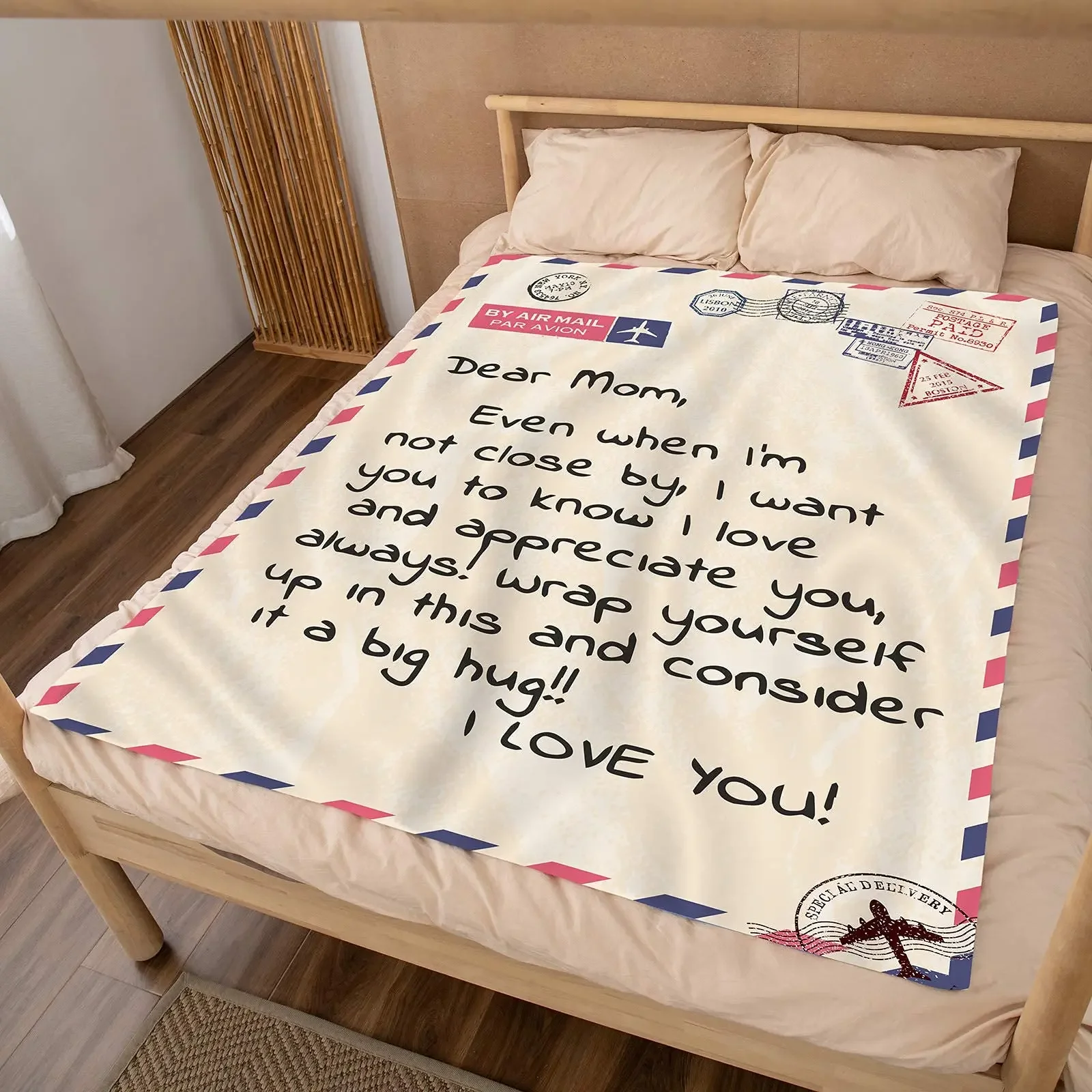 Gifts for Mom, Throw Blanket to My Mom from Daughter Son, Birthday Gifts for Mom,, Soft Bed Flannel Mother Blanket 5