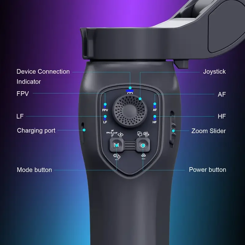 Gimbal Stabilizer iPhone 3-Axis for Smartphone Android